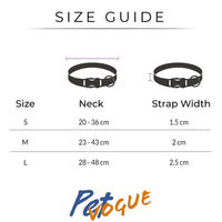 PetVogue Pet Puppies Collar for Small and Medium Dogs