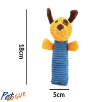 PetVogue Dog Squeaky Toys | Cute Plush Stuffed Puppy Chew Toy with Squeaker for Small | Medium Breed