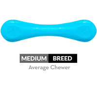PetVogue Tough Durable Rubber Bone Chew Toys for Aggressive Chewers, Indestructible Small/Medium Dogs