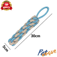 Dog Chew Toys | Pack of 3 Puppy Teething Toys- Puppy Chew Toys - Rope Dog Toy - Small Dog Toys - Dog Toy Pack - Tug Toy - Dog Toy Set - Washable Cotton Rope for Dogs