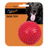 PetVogue 3.5‰۝ Spiky Squeaker Ball Dog Toy, Cleans Teeth and Promotes Good Dental and Gum Health for Your Pet - Red