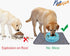 PetVogue Silicone Waterproof Dog Cat Pet Feeding Food Mat with Raised Edge | Non Slip, Easy Clean Pet Dog Cat Bowl Mats Placemat