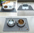 PetVogue Silicone Waterproof Dog Cat Pet Feeding Food Mat with Raised Edge | Non Slip, Easy Clean Pet Dog Cat Bowl Mats Placemat