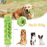 PetVogue Dog Toothbrush Toy, Dog Toys- Dog Chew Toy for Small Medium Dogs, Dog Teeth Cleaning Dental Care Natural Rubber Tough Durable