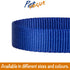 Dog Collar Strap,PetVogue Collar Belt for Small Dogs , Puppy ,Adjustable Durable Nylon Collar Strap Collar (Blue)