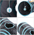 Cat Tunnel Tube Cat Tunnels for Indoor Cats 3 Way Collapsible, Kitten Tunnel Bored Cat Pet Toys with Peek Hole Ball for Kitty, Puppy, Rabbit