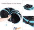Cat Tunnel Tube Cat Tunnels for Indoor Cats 3 Way Collapsible, Kitten Tunnel Bored Cat Pet Toys with Peek Hole Ball for Kitty, Puppy, Rabbit
