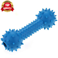 PetVogue Bouncy Rubber Bone Pet Chew Toys for Puppies (Multi, Small)