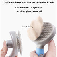 PetVogue Self Cleaning Brush for Dogs & Cats