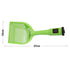 PetVogue Plastic Litter Scooper with 15 Poop Bags for Pet Cat (Green)