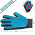PetVogue Gentle Deshedding Pet Grooming Brush Glove