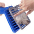 PetVogue Professional Slicker Brush for Dogs and Cats Self-Cleaning Grooming Comb for Dematting Detangling & Deshedding