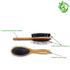 PetVogue Professional Double Sided Pin and Bristle Bamboo Brush Pet Grooming Comb
